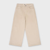 Organic Cotton Corduroy Wide Leg Pant