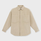 Organic Cotton Oversized Corduroy Shirt