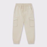Organic cotton cargo jogger pant
