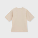 Relaxed organic cotton t-shirt with SOW embroidery