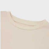 Relaxed organic cotton t-shirt with SOW embroidery
