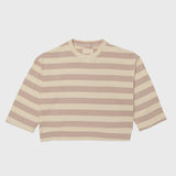 Linus stripe knit sweatshirt