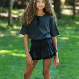 Cotton Jersey Skort