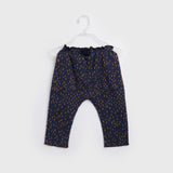 Warm dropped crotch pattern pants 9M
