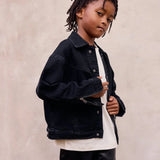 Denim jacket (modern trucker style)