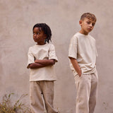 Organic Cotton Corduroy Straight Leg Cargo