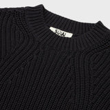 Organic cotton knit sweater