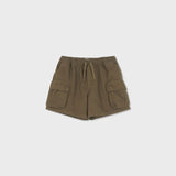 Organic cotton cargo shorts