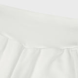 Cotton high waisted wide leg sweatpant