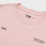 Relaxed crew neck t-shirt with print