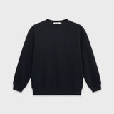 Relaxed Cotton Sweatshirt With Embroidery