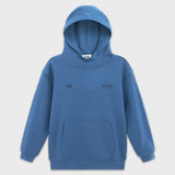 Relaxed cotton hoodie with print