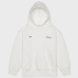 Relaxed cotton hoodie with print
