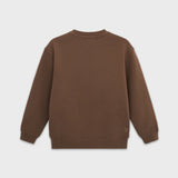 Relaxed organic cotton fleece sweatshirt