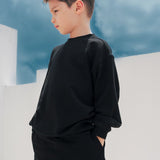 Relaxed Cotton Sweatshirt With Embroidery