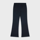 Slim flare ribbed pant