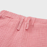 Waffle pant with side pocket