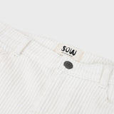 Corduroy Straight Leg Pant