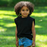 Organic cotton denim short