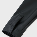 Faux Leather Boxy Shirt