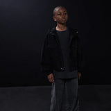 Organic cotton boxy cargo jacket