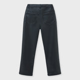 Faux Leather Straight Leg Pant
