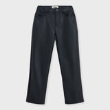 Faux Leather Straight Leg Pant