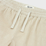 Organic Cotton Corduroy Straight Leg Cargo