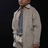 Organic Cotton Oversized Corduroy Shirt