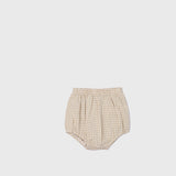 Nadia gingham top and bloomers set
