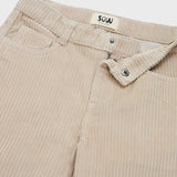 Corduroy wide leg pant