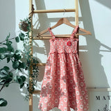 Vintage Rose Smock Dress