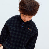 Evergreen Check Fleece Set