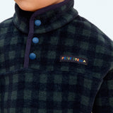 Evergreen Check Fleece Set