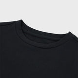 Oversized crew neck t-shirt with SOW chest embroidery