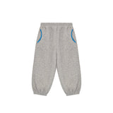 Grey Half-Snap Fleece Set