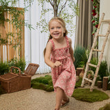 Vintage Rose Smock Dress