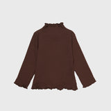 Cecile ribbed long sleeve shirt