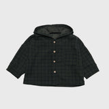 Eden plaid corduroy shirt jacket