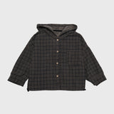 Eden plaid corduroy shirt jacket