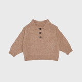 Ami knit polo sweater