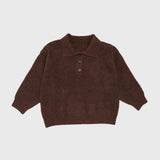 Ami knit polo sweater