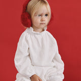 Clement lightweight ruffle blouse