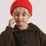 Ami knit polo sweater