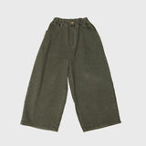 Bleu oversized wide leg jeans