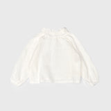 Clement lightweight ruffle blouse