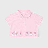 Merrick floral embroidered set