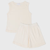 Rhys pointelle tank and short set