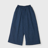 Meir striped wide leg pant