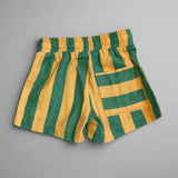 Linen Striped Shorts | Jungle